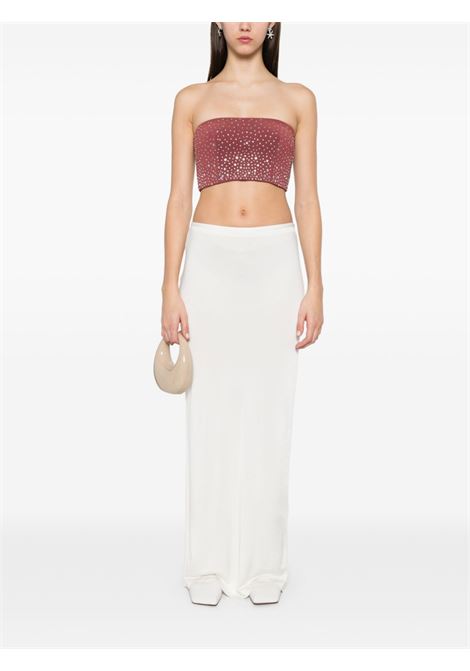 Top bandeau con cristalli in marrone Alex perry - donna ALEX PERRY | T0244CGNC